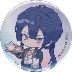 【中古】バッジ・ピンズ 長尾景(ミニキャラ) 「バーチャルYouTuber にじさんじ VΔLZ×and GALLERY Collaboration Cafe(バトラーテーマ) ランダム缶バッジ」