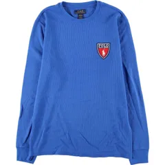 古着 ラルフローレン Ralph Lauren POLO RALPH LAUREN SLEEPWEAR サーマルロングTシャツ メンズL相当/eaa578336