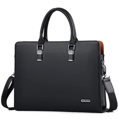 【在庫セール】FSD.WG ビジネスバッグ メンズ 紳士 本革 ブリーフケース a4 briefcase ブランド 【FSD.WGストアで正規品を購入してください】 1個 (x 1)