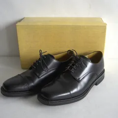 【美品】REGAL【ストレートチップ レザーシューズ】25cm リーガル ブラック ビジネスシューズ 革靴 日本製 25060506
