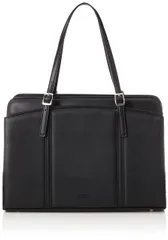 ★即日発送★オゾック 三層トート ビジネスバッグ リクルートバッグ トートバッグ レディース 大容量 就活 就職活動 営業 通勤 大人 A4 自立 PC収納 合皮 革 黒