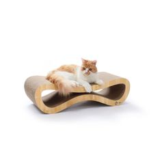 ライトブラウン XL 8 バリバリベッド 爪とぎ 猫壱 by