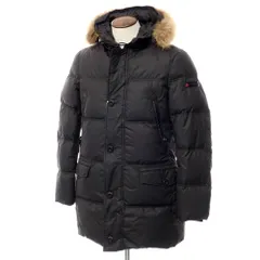 【中古】ピューテリー PEUTEREY ナイロン ファー ダウンコート ブラック【サイズ48】【メンズ】のサムネイル