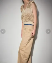 ラインバンド leinwande フリンジ ベスト