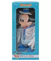 【中古】ぬいぐるみ ミッキー BIG! ミッキーマウスのゴージャススタンディングぬいぐるみ 「ディズニー クリスマスオーナメントくじ 2022」 ラスト賞
