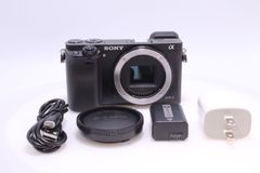【1,623回】SONY α6000 ボディ ブラック ILCE-6000 B ミラーレス一眼