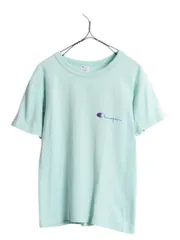 【お得なクーポン配布中!】 80s USA製 チャンピオン 半袖 Tシャツ レディース S / ヴィンテージ 100% コットン ワンポイント ヘビーウェイト 目付き スクリプト ロゴ