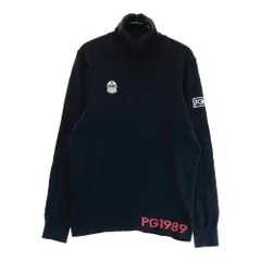 サイズ：0 PEARLY GATES パーリーゲイツ  タートルネック ニットセーター  ネイビー系 [240101427699] ゴルフウェア レディース ストスト