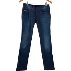 美品 G-Star RAW デニム ローライズ スキニー 26×32 レディース 古着 フェアリーグランジ y2k