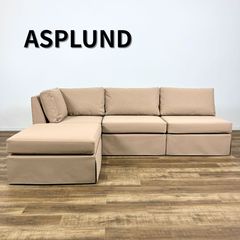 【未使用品】ASPLUND MAISON ARMLESS SOFA x2 & CORNER SOFA & OTTOMAN 4点セット