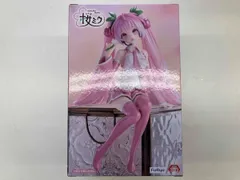  未開封品 フリュｰ 初音ミク 桜ミク2024 パｰルカラｰver. ぬｰどるストッパｰフィギュア ボｰカロイド