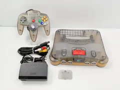 ニンテンドー64本体 クリアブラック すぐ遊べるセット 拡張パック付属 動作確認済み