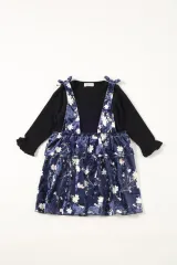 BIZZU/ドッキングワンピース　新品子供服90 キッズ 女の子のサムネイル