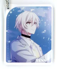 【中古】キーホルダー 九条天 「アイドリッシュセブン×animatecafe CoLotta トレーディングアクリルプレートキーホルダー シャッフルユニットver.」