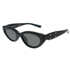ジェントルモンスター×マルジェラ　レザーブラック　激レア Maison Margiela X GENTLE MONSTER】MM106 レザー L01 BLACK