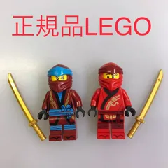 正規品 LEGO レゴ ニンジャゴー  ミニフィグ　2個　おまけ付き　まとめ売り NH-886 ※NINJAGO　忍者　カイ　ニャー　武器　刀　70680 361