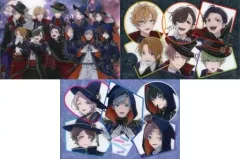 【中古】ポストカード 全3種セット ハロウィンパーティ 2022 限定クリアポストカード 「アオペラ -aoppella!?-」 アニメイトガールズフェスティバル2022グッズ 購入特典