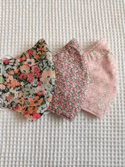 リバティの立体マスク＊3枚セット