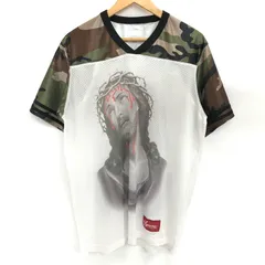 2025年最新】supreme jesus football topの人気アイテム - メルカリ