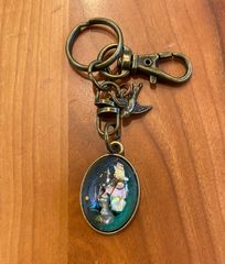 レジン加工　オーバル　キーホルダー