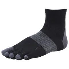 ☆ ブラック ☆ S(22-24cm) ☆ アールエル RｘL メリノウールランニングソックス MWS5001G R×L アールエル ソックス 5本指 MWS5001G 5本指ソックス 五本指ソックス ランニングソックス メンズソックス レディ－スソックス