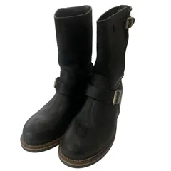 gorilla ゴリラ　エンジニアブーツ　ロングブーツ　レザー　黒　7.5 gorilla ゴリラ エンジニアブーツ ロングブーツ レザー 黒 7.5