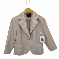 ランバンコレクション LANVIN COLLECTION ツイードギャザージャケット レディース  40のサムネイル