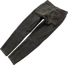 LEE ☆ いなたい風合い◎ テーパード ブラック ジーンズ デニムパンツ W29 アメカジ ストリート カジュアル バイカー 古着 リー■Ja7172