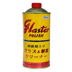 ピカール PiKAL [ 日本磨料工業 ] ガラスクリーナー グラスターポリッシュ 500g [1L]