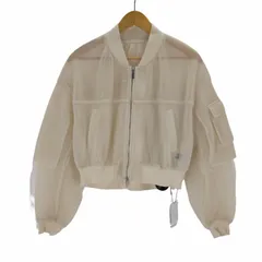 メゾンスペシャル MAISON SPECIAL Tulle Layered Blouson レディース FREE のサムネイル