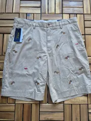 Polo ポロ ブルドッグ 刺繡 クラシックフィット チノ ショートパンツ ハーフパンツ