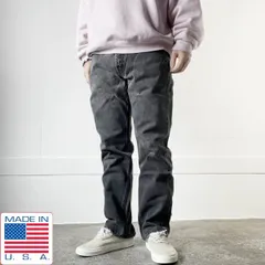 希少レングス30 1999年製 USA製 リーバイス505 後染めブラック ジーンズ 実寸W32 デニム 90s アメリカ製 ビンテージ D148-21-0026ZV