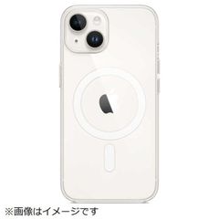 【中古】【箱破損】【未開封・未使用】Apple  MagSafe対応iPhone 14クリアケース クリア MPU13FE/A   (30日間保証）