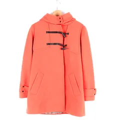 エンスウィート ダッフルコート ウール混 アウター レディース 3サイズ オレンジ ensuite 【中古】