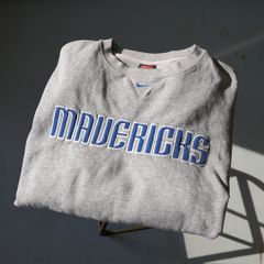 ナイキ NIKE スウェット トレーナー ロゴ 刺繍 グレー Lサイズ 古着【UR-0603】