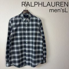 RALPH LAUREN オックスフォードボタンダウンシャツ　メンズL