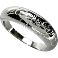 13.5号 【Van Cleef & Arpels/ヴァンクリーフ＆アーペル】リング・指輪 シニアチュールリング K18WGホワイトゴールド 18金  5.4g レディース 【中古】【真子質店】【GD】