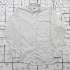 ◇ ⊇ GLOBAL WORK グローバルワーク 無地 長袖 オテラクシャツ サイズＳ ホワイト系 メンズ E  【1508250010958】