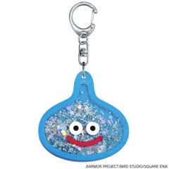 【新品/公式】ドラゴンクエスト_スマイルスライム ラメでキラキラ!キーホルダー スライム 公式グッズ colleize