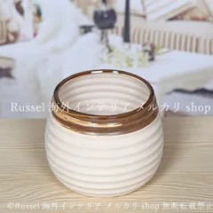 プランター レトロ調 鉢植え 植木鉢 陶器 ブラウン 花瓶 ガーデニング 雑貨 ガーデン雑貨 ガーデンインテリア ガーデン インテリア 庭の装飾 お洒落 おしゃれ 8-14