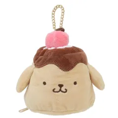ポムポムプリン ミニポーチ ダイカットポーチ プリンアラモード サンリオ 丸眞 小物入れ キャラクター グッズ