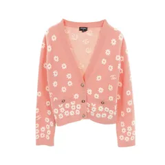 シャネル CHANEL カーディガン ココマーク P72451K10396 22P カシミヤ カーディガン/アンサンブル レディース Used A