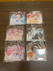 C102 あおぎり高校 viviON あおぎりキャンパス アクリルキーホルダー (石狩あかり 大代真白 山黒音玄  栗駒こまる 千代浦蝶美 我部りえる)