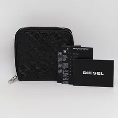 ディーゼル ブラック メンズ折り財布 KTR 2000000 NSK