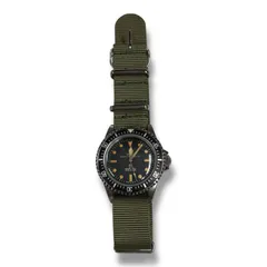 wmt ロイヤルマリン 純正ブレス付き Royal Marine - Black dial / Aged Edition - WMTWatch