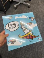 限定KAWSジャケ I know NIGO アナログ盤 新品 送料込 NIGO and KAWS unveil their collaboration 