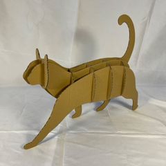 ダンボール工作キット　猫C3
