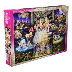 1000ピース ジグソーパズル ディズニー 永遠の誓い~ウエディング ドリーム~ 【ステンドアート】(51.2x73.7cm) [永遠の誓い ウェディングドリーム] [51.2x73.7cm] [1000ピース]