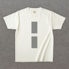 和柄Tシャツ　紗綾形 -墨・角-