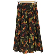 ビューティーアンドユースユナイテッドアローズ BEAUTY ＆ YOUTH UNITED ARROWS ボタニカル柄 マキシスカート レディース JPN：M 